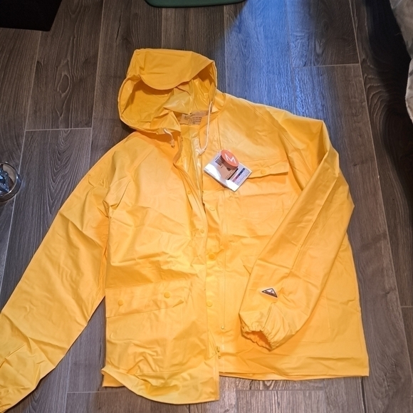 Nwt CEDAR KEY RANGER SUIT 2 PC RAINSUIT pants jacket WATERPROOF breathable MEN M - Picture 9 of 11